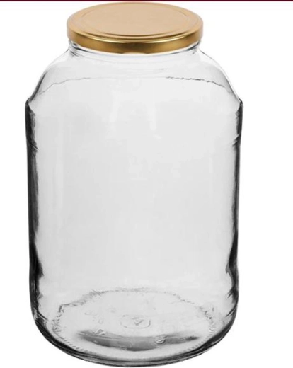 Zaváracia pohár s viečkom TORO 4 l