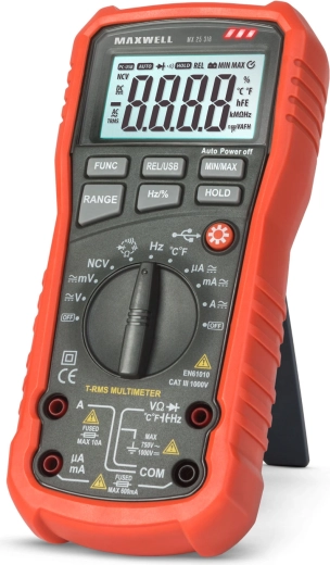 Digitálny multimeter s NCV a USB pripojením k počítaču