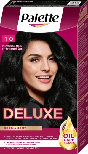 Palette Deluxe 1-0 sýto prirodzene čierna 50 ml