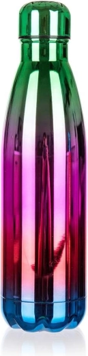 Termoska z nehrdzavejúcej ocele 500 ml dúhová FLAMENCO