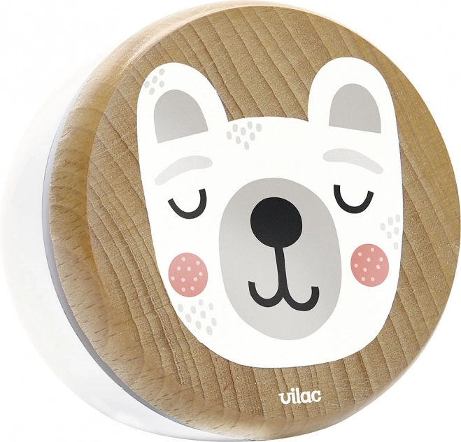 Vilac drevená hracia skrinka s medvedíkom – Mesačná sonáta