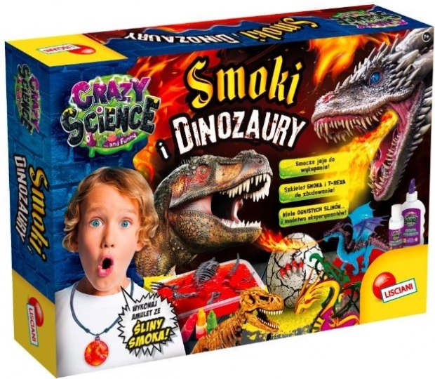 Vedecká sada Crazy Science – draci a dinosaury