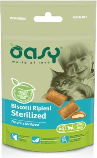 Oasy maškrty pre kastrované mačky 60 g
