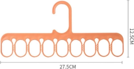Závesný organizér na prádlo a ponožky, multifunkčný – oranžový