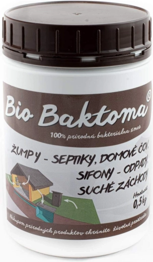 Bio Baktoma baktérie do septikov, žúmp, sifónov a ČOV 0,5 kg