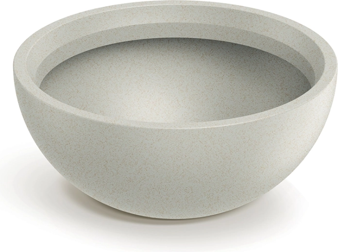 Kvetináč Molio Bowl 38 cm pieskový