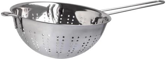 Nerezový cedník 10 cm s dlhou rukoväťou