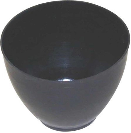 Kužeľovitá miska na sadru z plastu a gumy