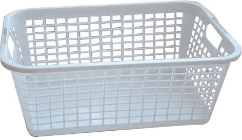 Plastový kôš na bielizeň 67 × 45 × 27 cm, mix farieb