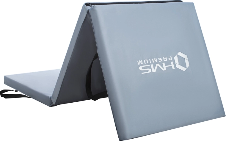 Skladacia gymnastická žinenka HMS Premium MGS02, sivá