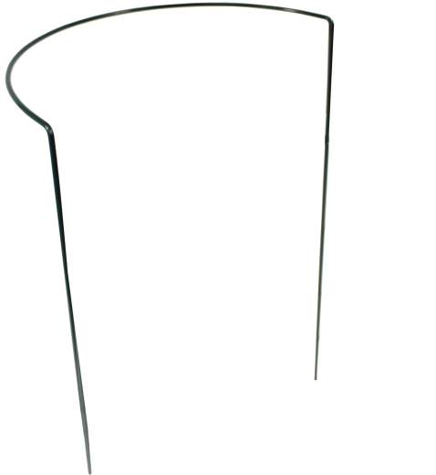 Opora pre rastliny s objímkou 35 × 39 cm, zelená