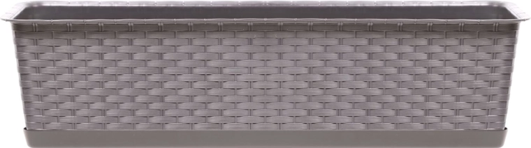 Truhlík s miskou RATOLLA CASE 78,3 cm – mocca