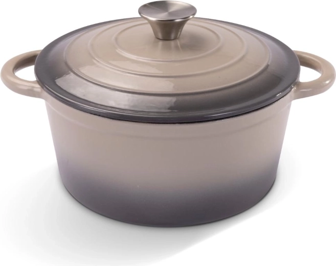 Liatinový hrniec s pokrievkou Lamart Iron 24 cm