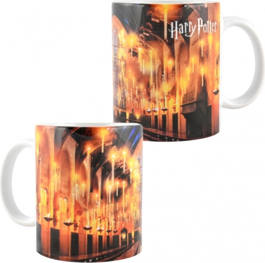 Porcelánový hrnček Harry Potter – Veľká sieň v Rokforte 320 ml, LICENCOVANÝ ORIGINÁLNY VÝROBOK