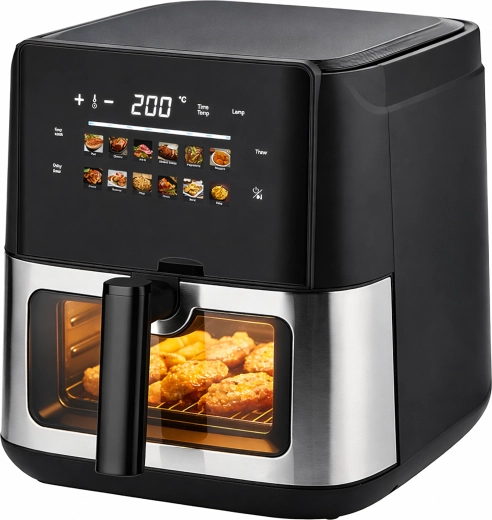 Teplovzdušná fritéza (air fryer) 8 l 1700 W s 12 programami