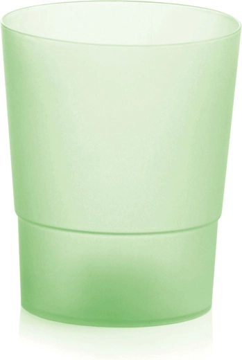 Kvetináč na orchidey COUBI ORCHID 12,5 cm – priesvitne zelený