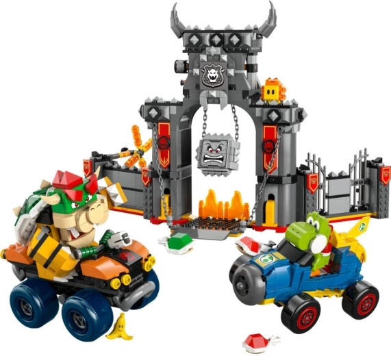 LEGO Super Mario Mario Kart – Bowserov hrad závodný set