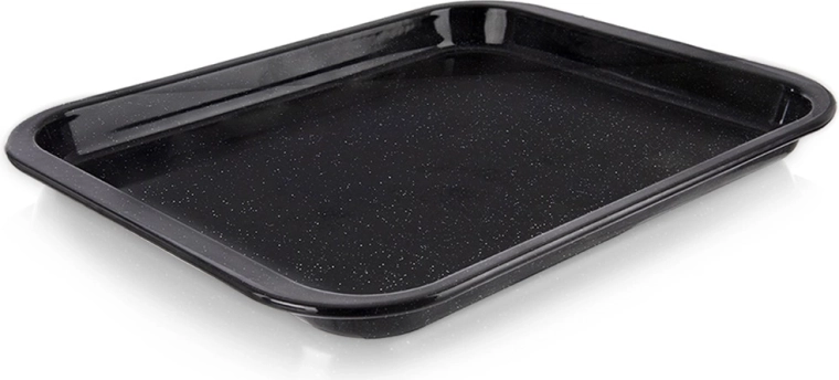 Emailovaný plech na pečenie 41 × 32 × 2,5 cm