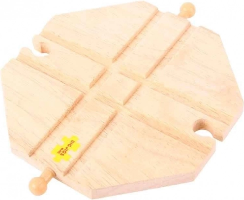 Bigjigs Rail Križovanie Drevené Vláčkodráhy