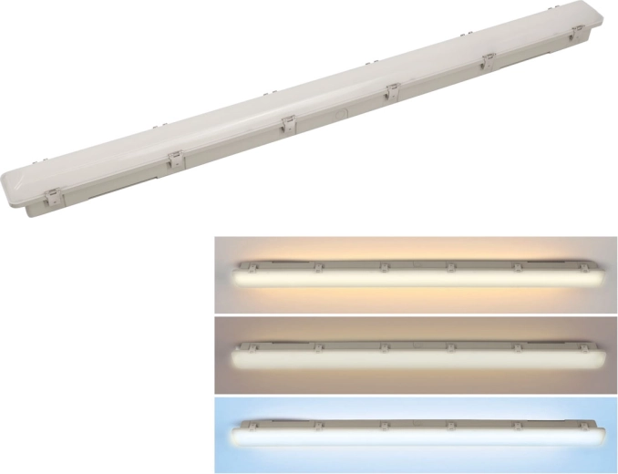 Solight LED prachotesné svietidlo 40 W 4800 lm 3CCT 120 cm Lifud