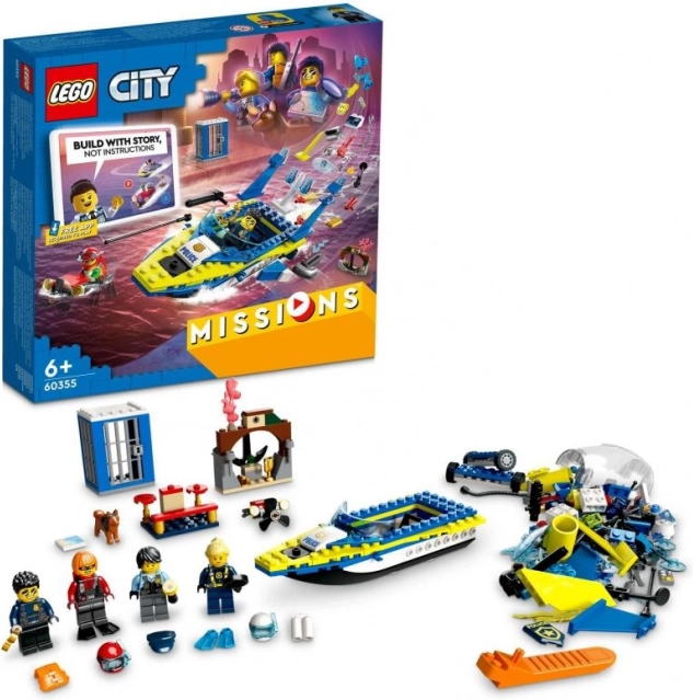 Lego City vodná polícia – vyšetrovanie