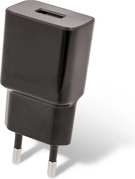 Maxlife sieťová USB nabíjačka 1 A čierna