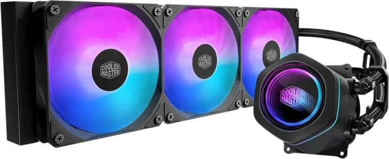 Vodné chladenie CPU Cooler Master MasterLiquid Core Nex 360 ARGB, čierne