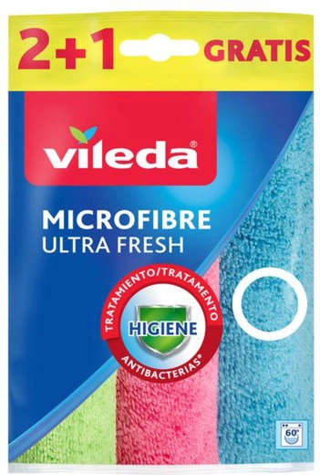 Mikrohandričky Vileda Ultra Fresh 2+1