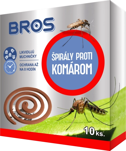 Bros špirály proti komárom 10 ks