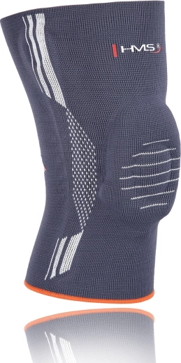 Elastická bandáž na koleno s patelárnym silikónovým krúžkom HMS