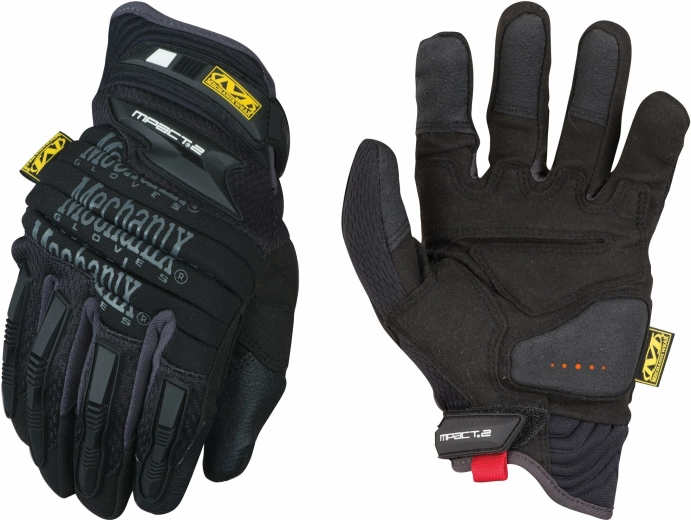 Pracovné rukavice MECHANIX M-Pact 2, čierne, veľkosť XL