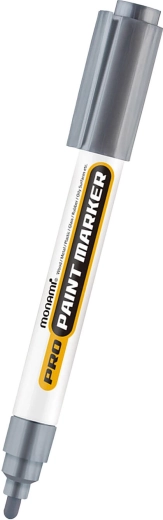 popisovač MONAMI Pro Paint Maker strieborný 2 mm
