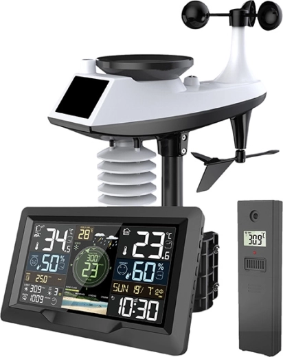 Solight profesionálna inteligentná Wi-Fi meteorologická stanica