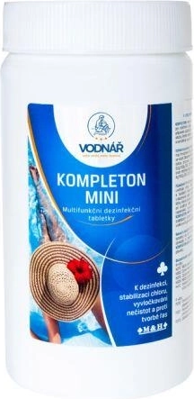 Tablety pre bazény VODNÁR Kompleton Mini 3v1 20 g, 1 kg