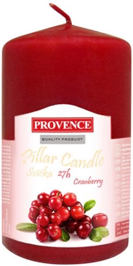 Sviečka valec s vôňou brusníc 6 × 11,1 cm