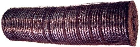 Rabicové pletivo pozinkované 16 × 16 mm, drôt 0,8 mm, výška 1000 mm, dĺžka 25 m