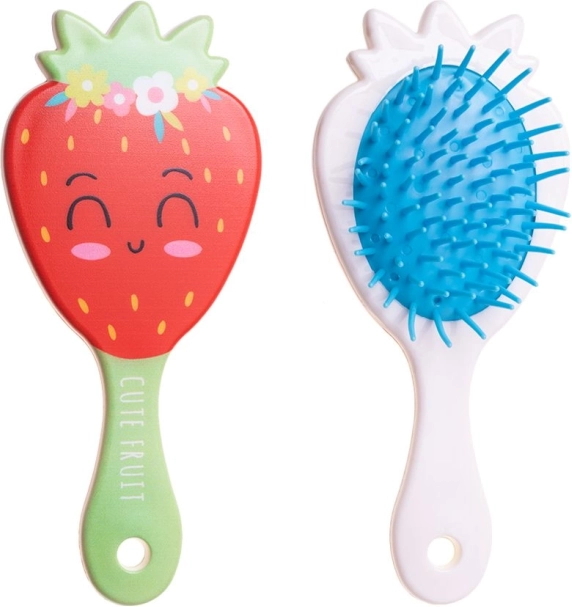 Detská antistatická kefa na vlasy – zelená