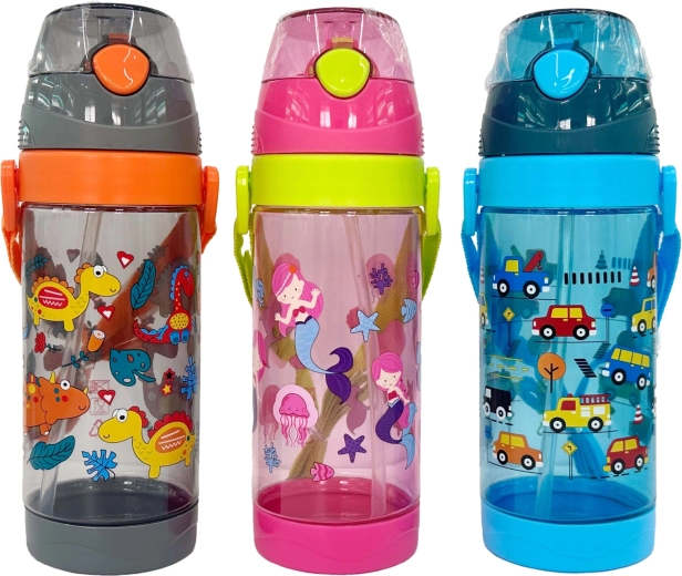 Detská fľaša na vodu 550 ml plastová - 1 kus