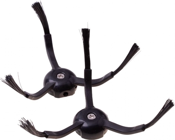 Bočný kefový nástavec pre Xiaomi Roborock S-series (2 ks / balenie) - čierny