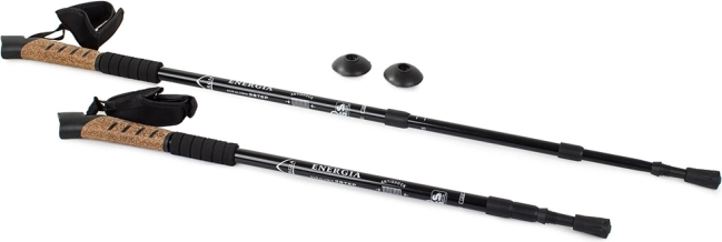 Trekingová palica s korkovou rukoväťou a anti-shock systémom – Korková