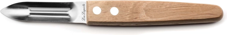 Kuchynská škrabka z nehrdzavejúcej ocele a dreva 16,9 cm