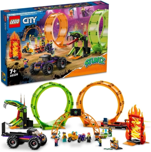 LEGO City Stuntz Kaskadérska dvojitá slučka