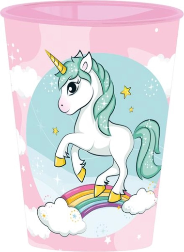 Plastový pohárik s motívom jednorožca 260 ml
