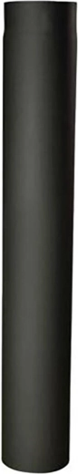 Dymová rúra 180 mm, dĺžka 1000 mm, hrúbka 1,5 mm, čierna