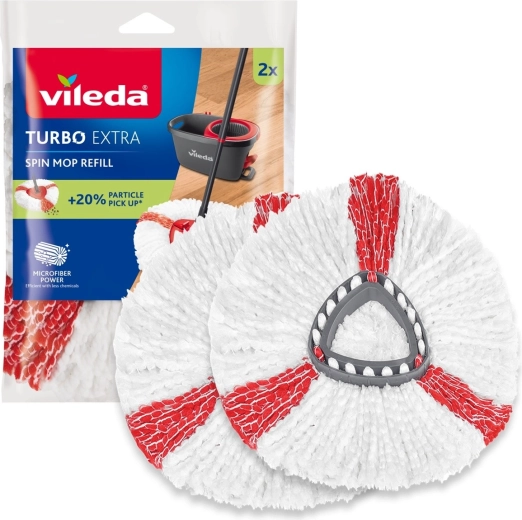 Náhradný návlek pre rotačný mop Vileda TURBO Extra – 2 ks