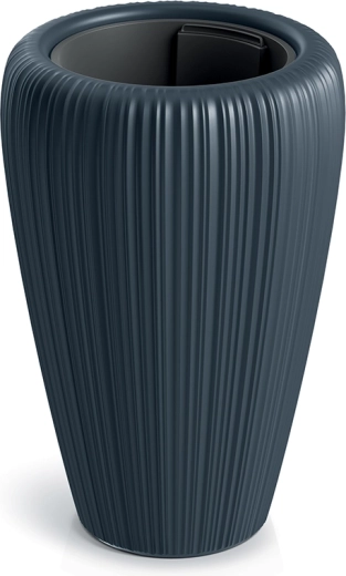 Kvetináč Orobo antracit 39,5 cm - 1 kus