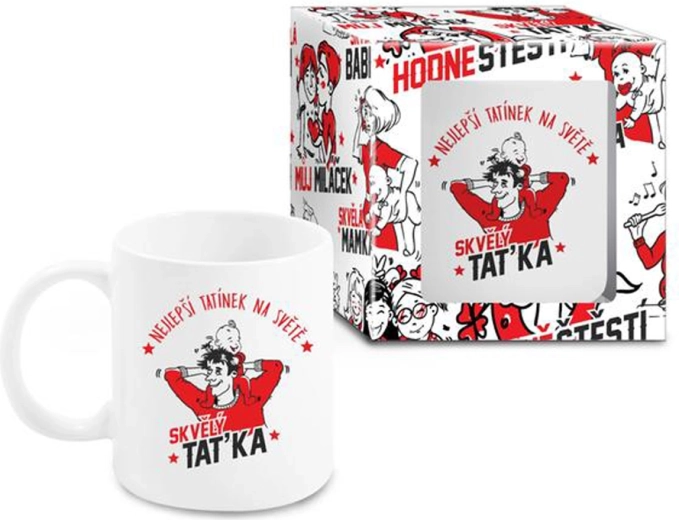 Darčekový keramický hrnček Skvelý tatko 300 ml