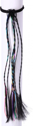 Gumičky do vlasov s vrkočmi - Typ 1