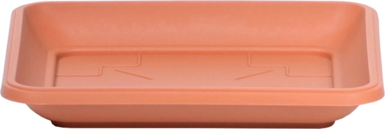Štvorcová miska pod kvetináč 17 × 17 cm