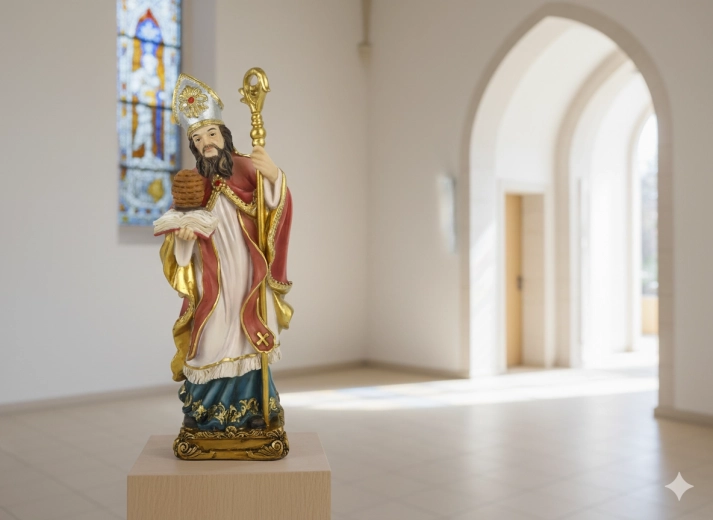 Figúrka svätého Ambróza 21,5 cm